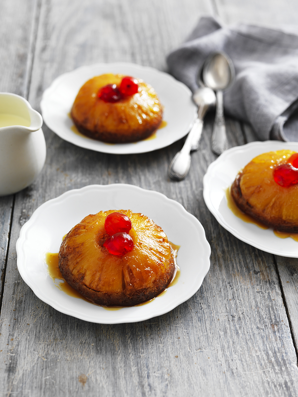 Mini Pineapple Upside Down Cakes